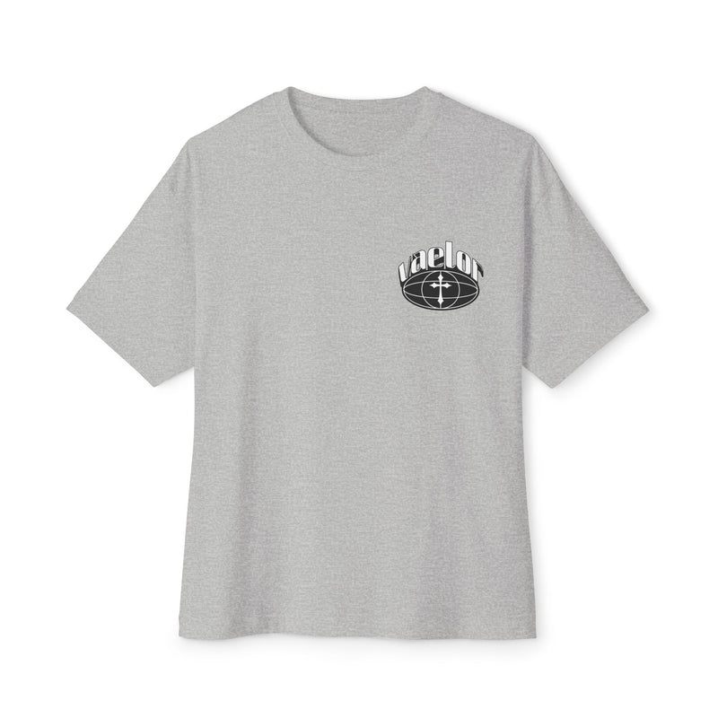 Vaelor Cross logo T-Shirt — Oversized Boxy Graphic T-Shirt