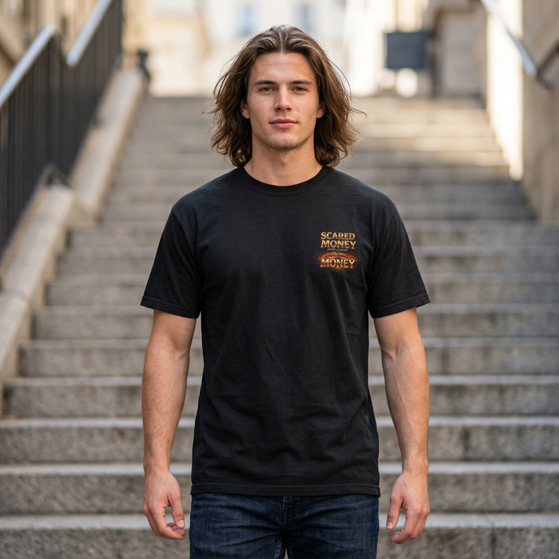 Scared Money dont Make Money T-shirt