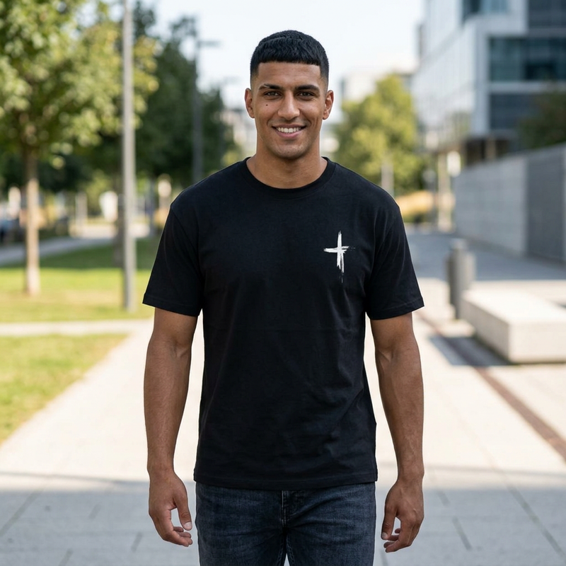Fear Nothing Boxy Tee — Graphic Oversized T-Shirt