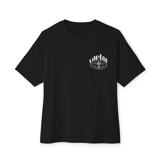 Vaelor Cross logo T-Shirt — Oversized Boxy Graphic T-Shirt
